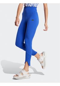 Adidas - adidas Legginsy Z.N.E. IS3916 Niebieski Slim Fit. Kolor: niebieski. Materiał: syntetyk #1