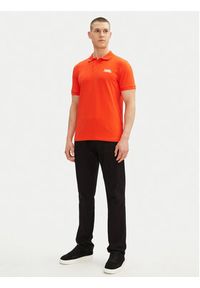 Karl Lagerfeld - KARL LAGERFELD Polo 745088 552235 Czerwony Regular Fit. Typ kołnierza: polo. Kolor: czerwony. Materiał: bawełna #4