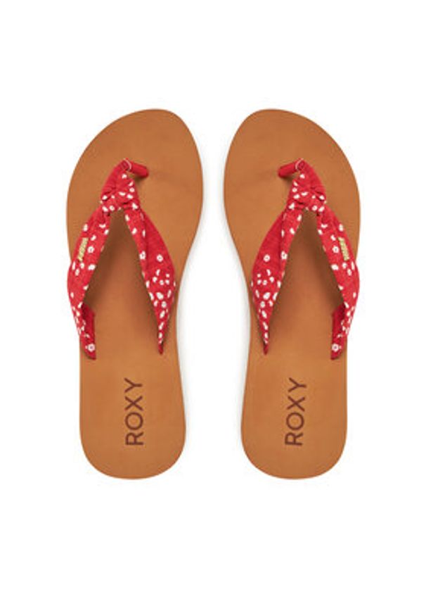 Roxy Japonki ARJL101175 Czarny. Kolor: czarny. Materiał: materiał