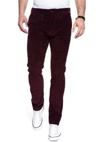 Levi's® - LEVI’S 502 REGULAR TAPER MĘSKIE SPODNIE SZTRUKSOWE SZTRUKS RED 521630010. Materiał: sztruks #8