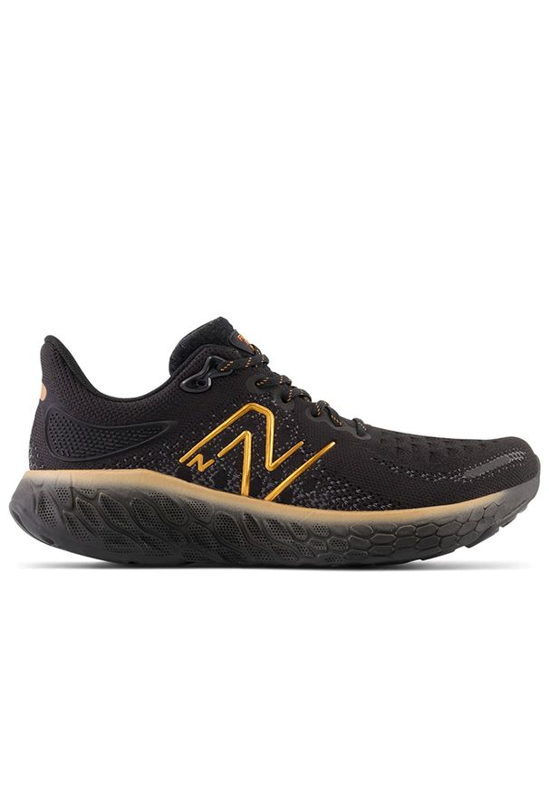 Buty New Balance Fresh Foam 1080 v12 W108012V - czarne. Kolor: czarny. Materiał: guma, syntetyk, materiał. Szerokość cholewki: normalna. Sport: fitness, bieganie