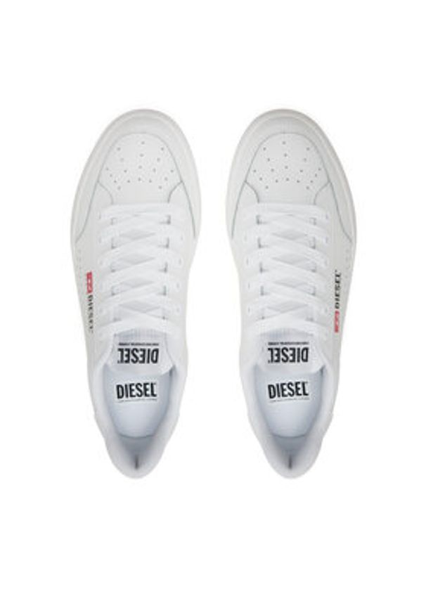 Diesel Sneakersy S-Athene Vtg Y03351 P6325 T1003 Biały. Kolor: biały. Materiał: skóra