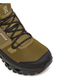 On Trekkingi Cloudrock Mid Wp 3MF10161473 Khaki. Kolor: brązowy. Materiał: materiał. Sport: turystyka piesza #4