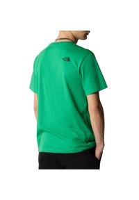 Koszulka turystyczna męska The North Face Simple Dome Tee. Kolor: zielony. Materiał: bawełna. Sezon: lato