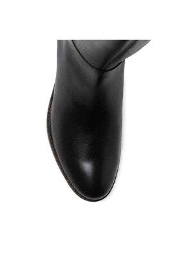 Geox Kozaki D Felicity D D16G1D 043JZ C9999 Czarny. Kolor: czarny. Materiał: skóra