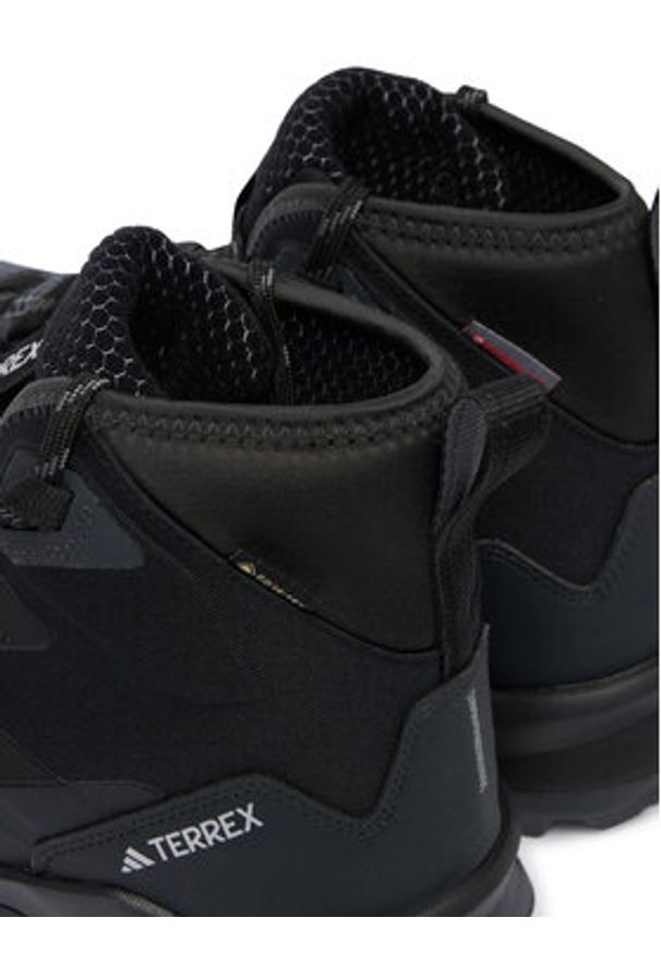 Adidas - adidas Trekkingi Terrex Skychaser AX5 Mid GORE-TEX CLIMAWARM+ JQ2205 Czarny. Kolor: czarny. Materiał: materiał. Technologia: ClimaWarm (Adidas). Model: Adidas Terrex. Sport: turystyka piesza