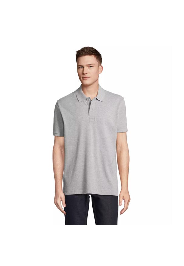 SOL'S - Polo Sol's Pegase. Typ kołnierza: polo. Kolor: szary