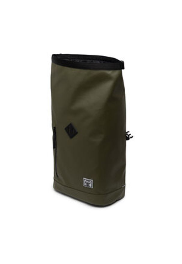 Herschel Plecak Roll Top 11194-04281 Zielony. Kolor: zielony. Materiał: skóra