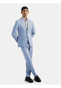 Selected Homme Marynarka 16092418 Błękitny Slim Fit. Kolor: niebieski. Materiał: syntetyk #4