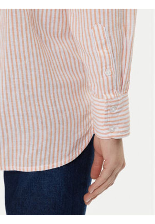 Pepe Jeans Koszula Dream PL305033 Pomarańczowy Loose Fit. Kolor: pomarańczowy. Materiał: bawełna