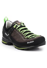 Buty trekkingowe męskie Salewa MS Mtn Trainer 2 L. Zapięcie: sznurówki. Kolor: brązowy, zielony, wielokolorowy. Materiał: syntetyk, materiał. Szerokość cholewki: normalna #1