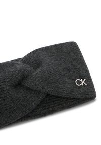 Calvin Klein Opaska materiałowa Chunky K60K612872 Czarny. Kolor: czarny. Materiał: wełna #4
