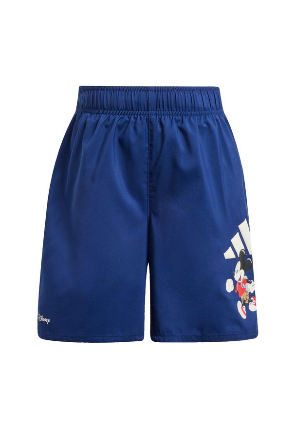 Szorty Adidas X Disney Mickey & Friends Swim 5 Inch. Kolor: biały, wielokolorowy, niebieski. Materiał: materiał. Wzór: motyw z bajki