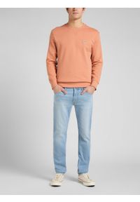 Lee - LEE PLAIN CREW SWS MĘSKA BLUZA LOGO RUST L81ISPUK 112145597 #3