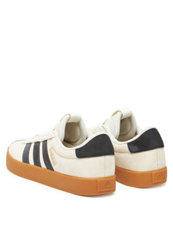 Adidas - adidas Sneakersy VL COURT 3.0 JP5351 Beżowy. Kolor: beżowy. Materiał: zamsz, skóra