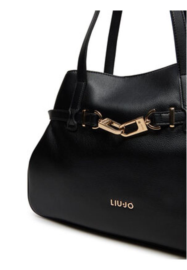 Liu Jo Torebka Ecs L Tote AA5046 E0037 Czarny. Kolor: czarny. Materiał: skórzane