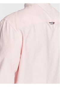 Tommy Jeans Koszula Classic Oxford DM0DM15408 Różowy Classic Fit. Kolor: różowy. Materiał: bawełna #3