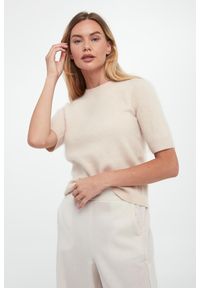 Marella - Sweter damski wełniany Jim MARELLA MONOCHROME. Materiał: wełna #1