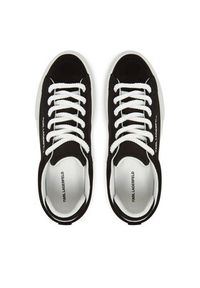 Karl Lagerfeld - KARL LAGERFELD Sneakersy KL50722 Czarny. Kolor: czarny. Materiał: skóra, zamsz #6