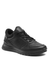 ecco - ECCO Sneakersy Exostride W Low 83531301001 Czarny. Kolor: czarny. Materiał: skóra #1