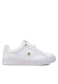 TOMMY HILFIGER - Tommy Hilfiger Sneakersy Elevated Essent Sneaker Monogram FW0FW07999 Biały. Kolor: biały #1