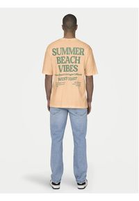 Only & Sons T-Shirt Kenny 22028736 Różowy Relaxed Fit. Kolor: różowy. Materiał: bawełna #8