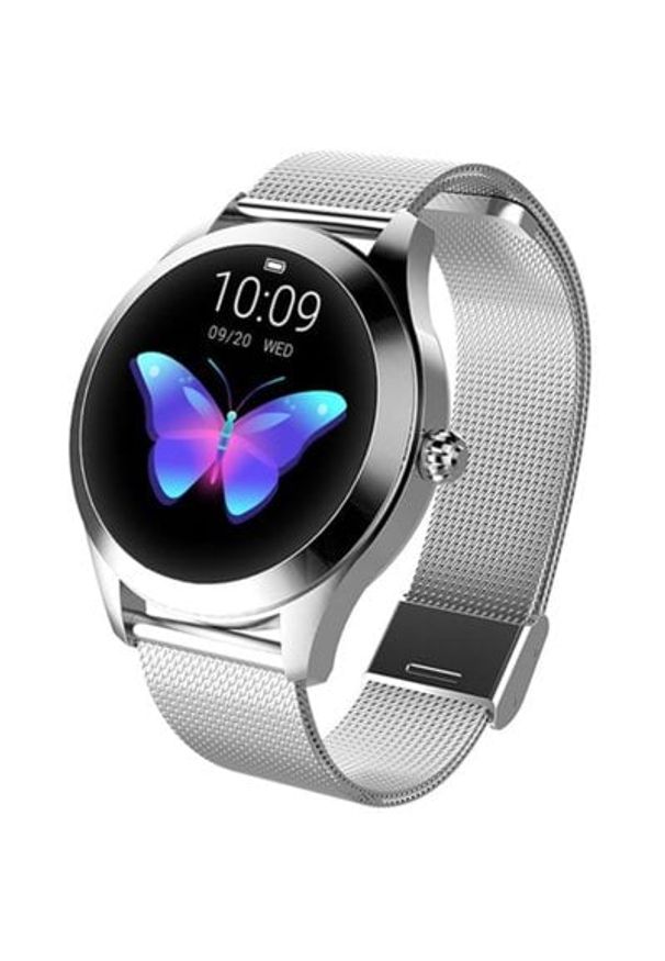 Smartwatch GARETT Women Naomi Srebrny. Rodzaj zegarka: smartwatch. Kolor: srebrny. Styl: biznesowy, elegancki, sportowy