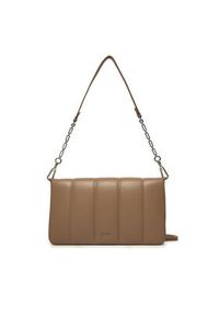 Calvin Klein Torebka Line Quilt Shoulder Bag K60K612787 Brązowy. Kolor: brązowy. Materiał: skórzane #3
