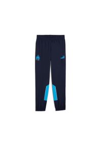 Puma - Spodnie dresowe OM Archive 2024/25. Kolor: niebieski. Materiał: dresówka. Sport: piłka nożna #1