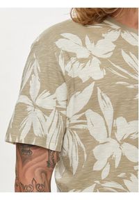 Jack & Jones - Jack&Jones T-Shirt Jjejeff 12249329 Beżowy Relaxed Fit. Kolor: beżowy. Materiał: bawełna