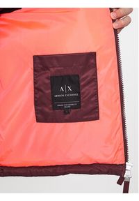 Armani Exchange Kurtka bomber 6RZB23 ZNJ7Z 14AU Bordowy Regular Fit. Kolor: czerwony. Materiał: syntetyk #5