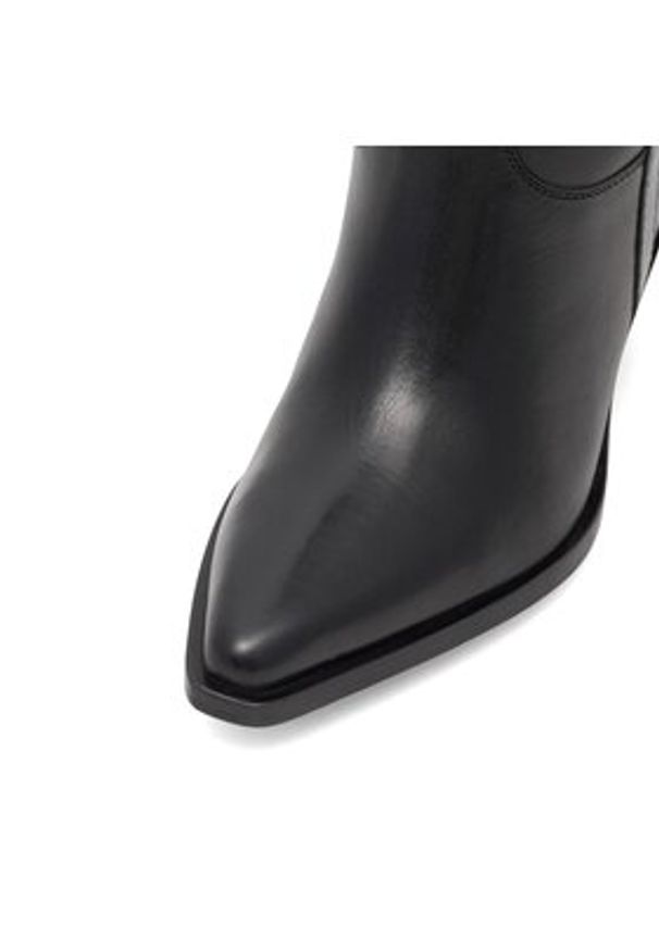 Badura Kozaki COIMBRA-110434 Czarny. Kolor: czarny. Materiał: skóra