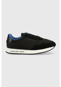 Calvin Klein Jeans sneakersy RETRO RUNNER SOFTNY kolor czarny YW0YW00929. Nosek buta: okrągły. Zapięcie: sznurówki. Kolor: czarny. Materiał: poliester, guma #1
