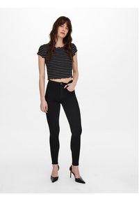 only - ONLY T-Shirt Anits 15253651 Czarny Regular Fit. Kolor: czarny. Materiał: bawełna #5