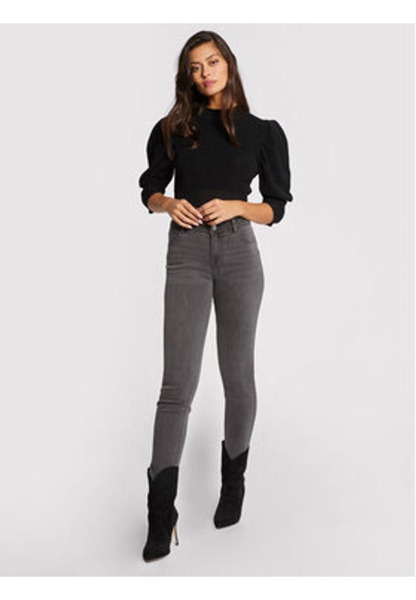 Morgan Jeansy 201-POM.P Szary Slim Fit. Kolor: szary