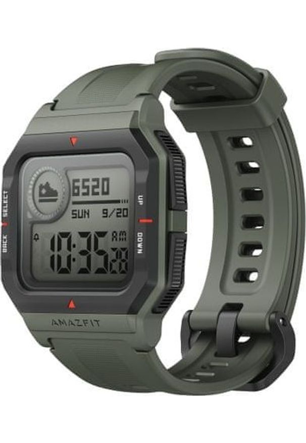 AMAZFIT - Smartwatch Amazfit Neo Zielony (W2001OV2N). Rodzaj zegarka: smartwatch. Kolor: zielony