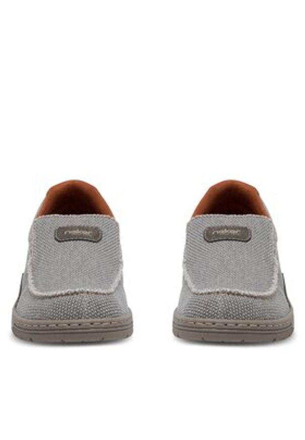 Rieker Półbuty 08651-62 Beżowy. Kolor: beżowy. Materiał: materiał