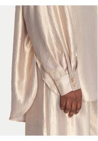 ACCESS FASHION Koszula 53-7016-922 Złoty Loose Fit. Kolor: złoty. Materiał: syntetyk #3
