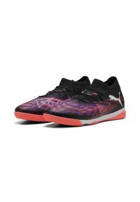 Buty piłkarskie męskie Puma Furure 8 Match. Kolor: biały, czarny, czerwony, wielokolorowy. Materiał: syntetyk, tkanina, materiał. Sport: piłka nożna