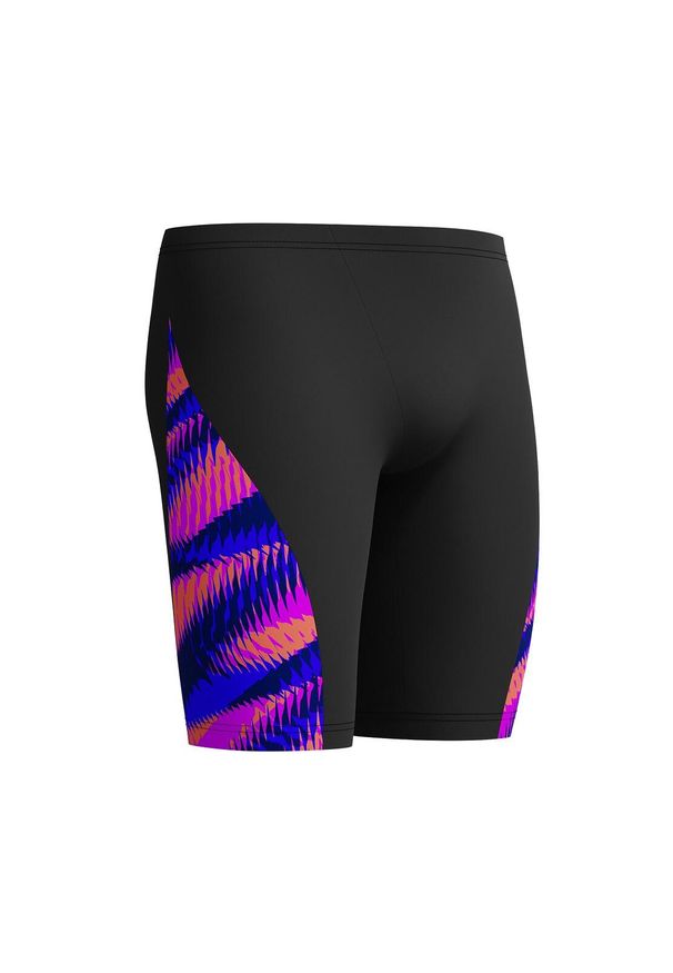 Kąpielówki męskie spodenki kąpielowe Speedo Allover V-Cut. Kolor: fioletowy, wielokolorowy, czarny