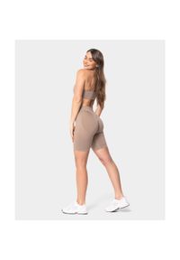Bikery bezszwowe Carpatree Accolade beżowe. Kolor: beżowy. Sport: fitness