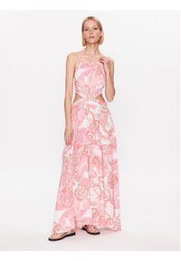 Melissa Odabash Sukienka letnia Arabella Różowy Regular Fit. Kolor: różowy. Materiał: wiskoza. Sezon: lato