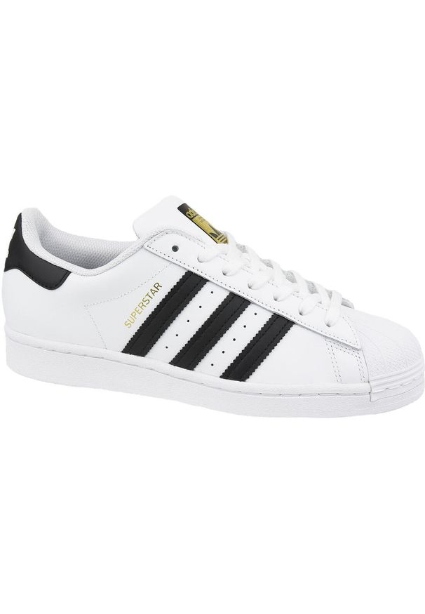 Buty Adidas Superstar Originals. Kolor: czarny, biały, wielokolorowy, żółty. Model: Adidas Superstar. Sport: turystyka piesza
