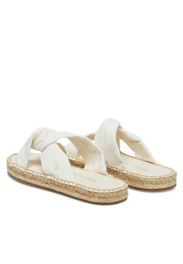 EMU Australia Espadryle Rowley W13169 Biały. Kolor: biały. Materiał: materiał