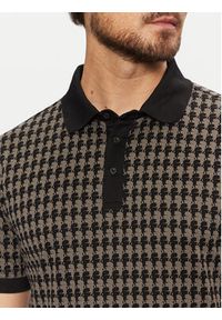Karl Lagerfeld - KARL LAGERFELD Polo 745084 551202 Czarny Regular Fit. Typ kołnierza: polo. Kolor: czarny. Materiał: bawełna #3