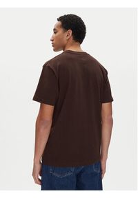 DC Shoes T-Shirt ADYZT05377 Brązowy Heritage Fit. Kolor: brązowy. Materiał: bawełna