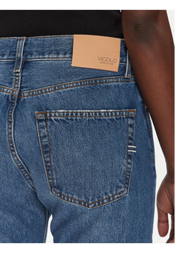ViCOLO Jeansy DD5214 Niebieski Regular Fit. Kolor: niebieski