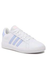 Adidas - Buty adidas. Kolor: biały. Materiał: skóra #1