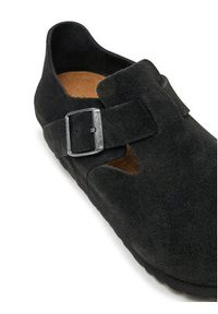 Birkenstock Półbuty London 1028103 Czarny. Kolor: czarny. Materiał: welur, skóra #4
