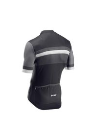 Koszulka rowerowa męskie NORTHWAVE ORIGIN JERSEY SHORT SLEEVE. Kolor: czarny. Materiał: jersey